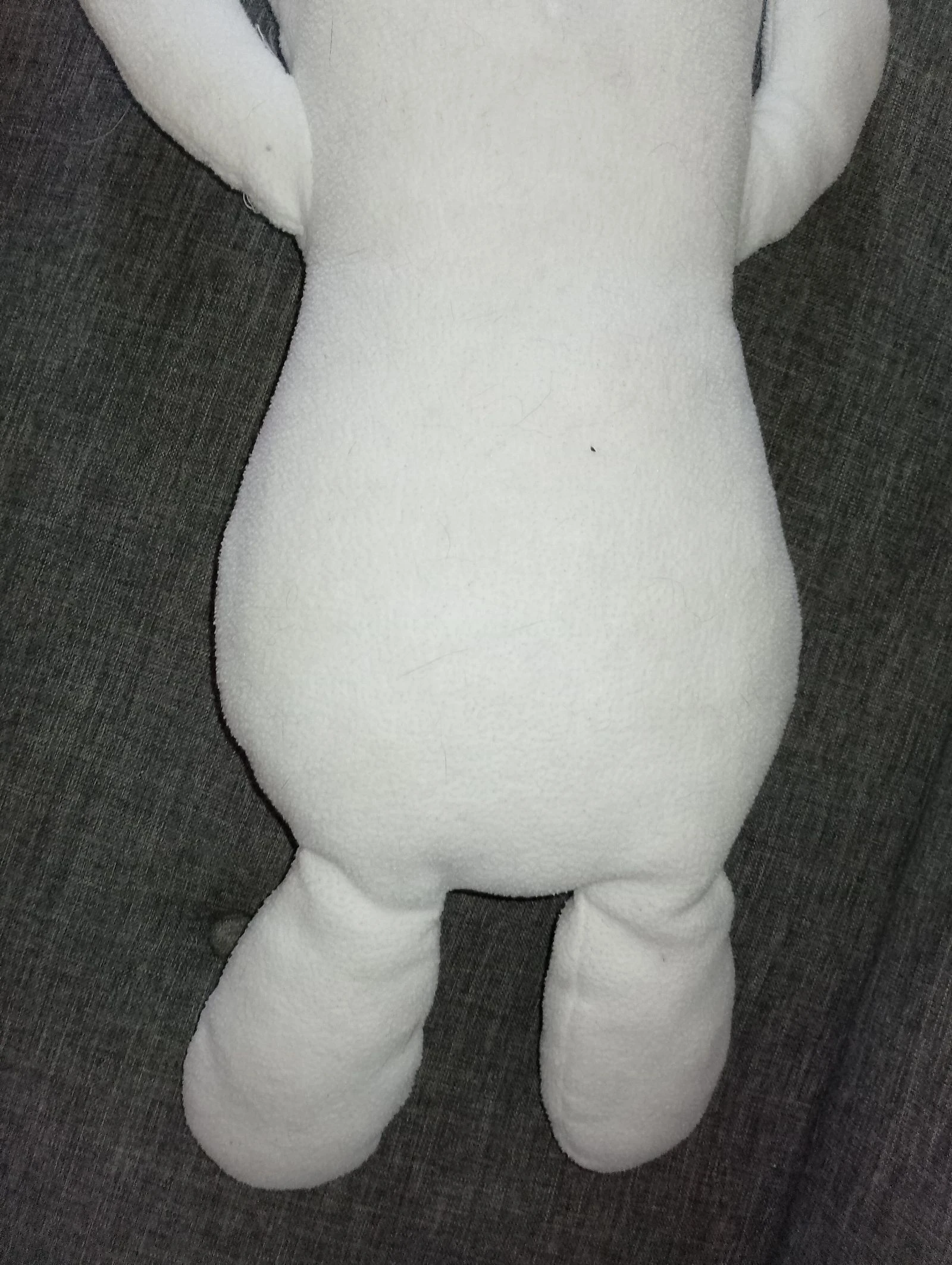 Pelúcia grande de Coelhos Crétinos Ubisoft branca de 60 cm – photo 8